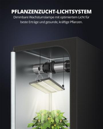 NEUSIUS PFLANZENLICHT - LED-Pflanzenlampe FLORIS Grow 150W